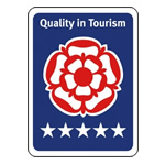 Quality in Tourism Award Rose Holiday Park 5 Star