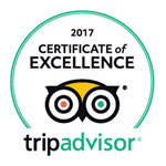 Tripadvisor Certificate Of Excellence 2017