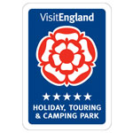 Visit England 5 star Holiday Touring Camping