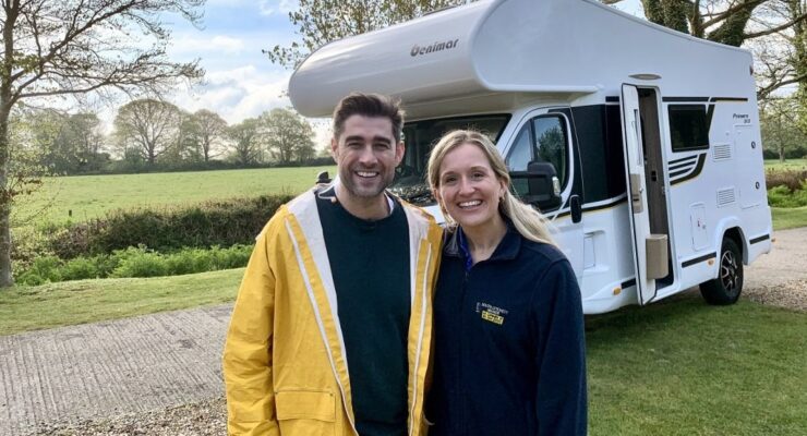 ITV Matt Johnson visits South Lytchett Manor