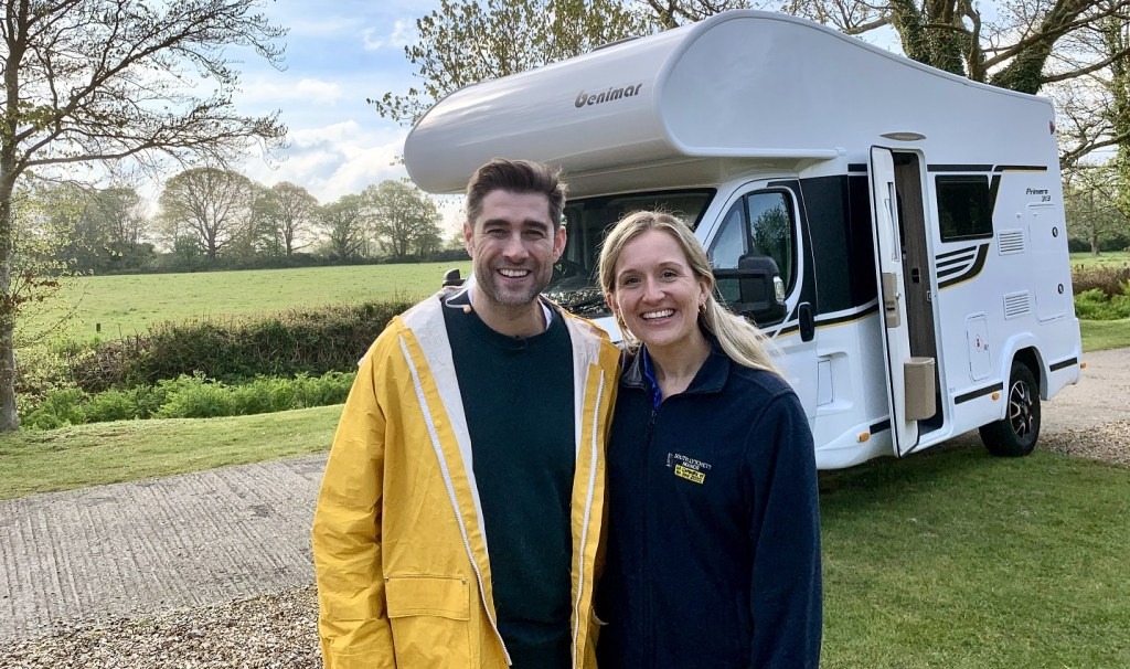 ITV Matt Johnson visits South Lytchett Manor