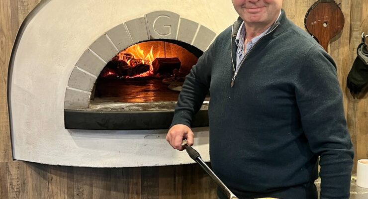 Pizzas at The Quiet Site on Ullswater