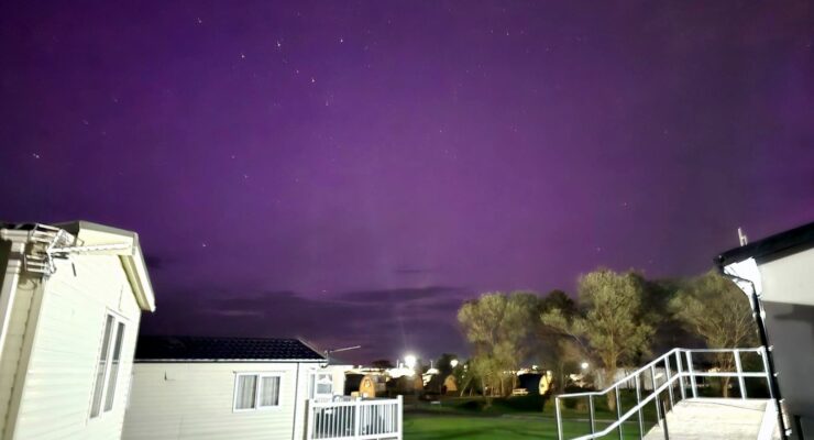 Starry nights at Holiday Parks on the Moray Firth