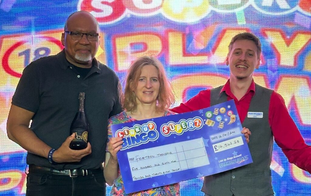 Marlie Holiday Park Bingo Win