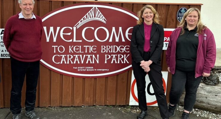 5 star Stirling Holiday Park at Keltie Bridge