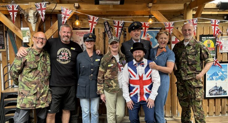 Celebrating New Forest Holiday Park VE Day