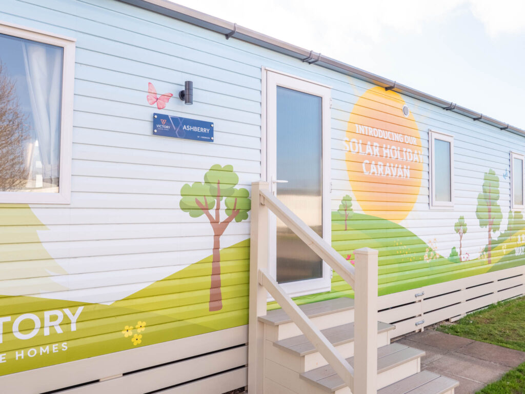 Beverley Solar Powered Holiday Caravan