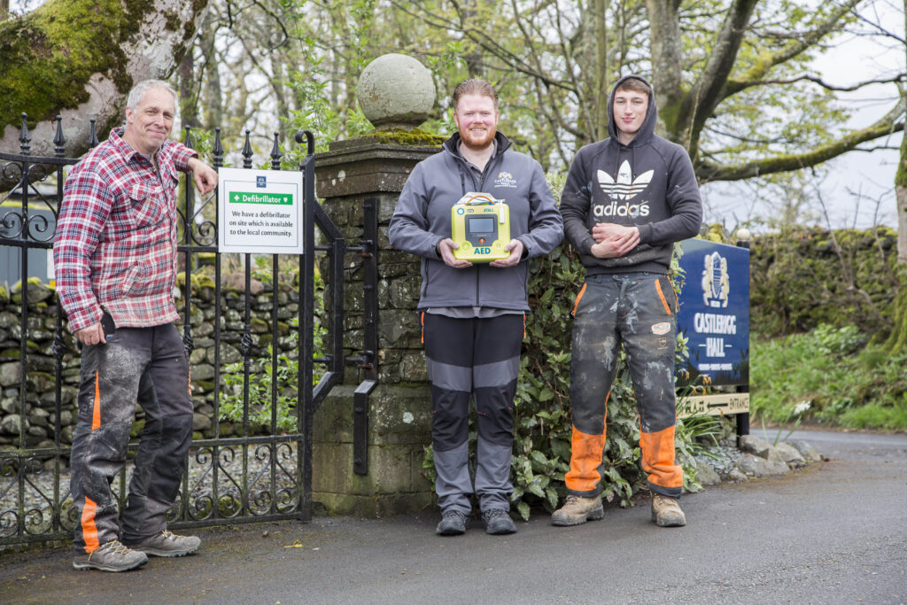 Castlerigg Hall Defib - Parks Make Places