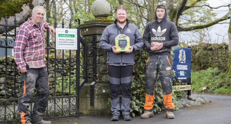 Castlerigg Hall Defib - Parks Make Places