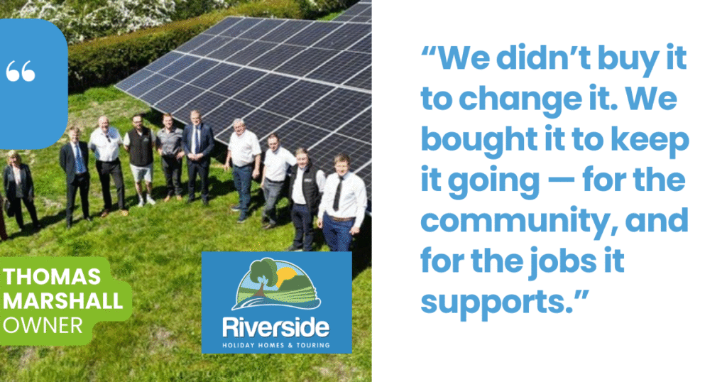 Riverside Caravan Park Community Support