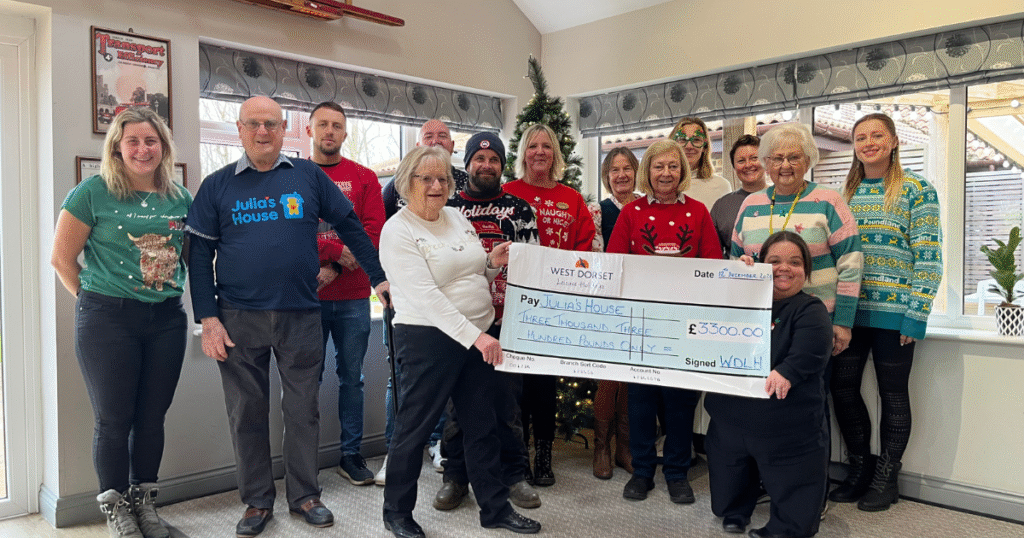 Cheque Handover at WDLH