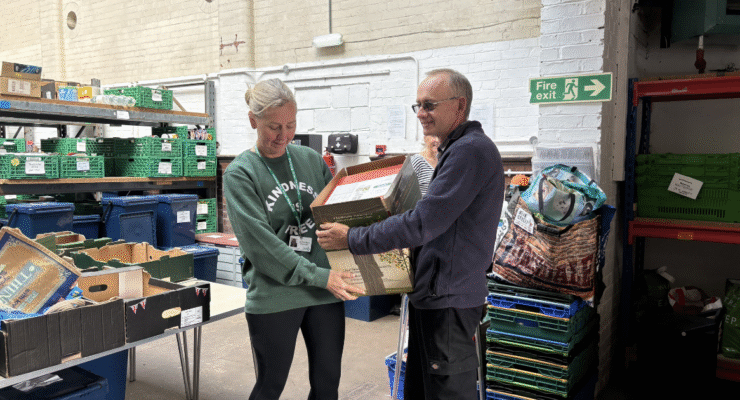 Rickwood Park supporting Dorking Foodbank