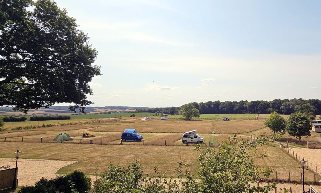 Two Hoots glamping surroundings