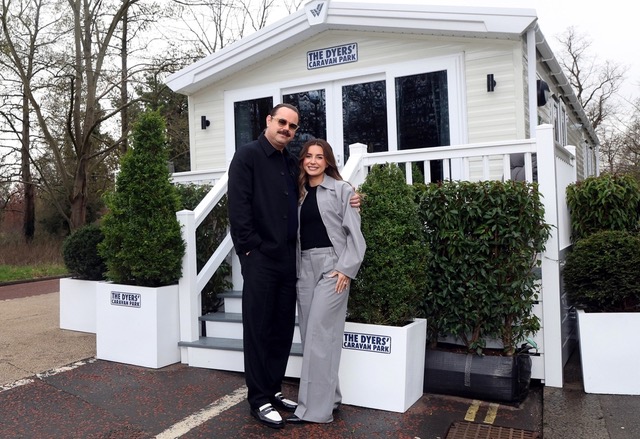 Danny and Dani Dyer promoting the Dyers Holiday Park