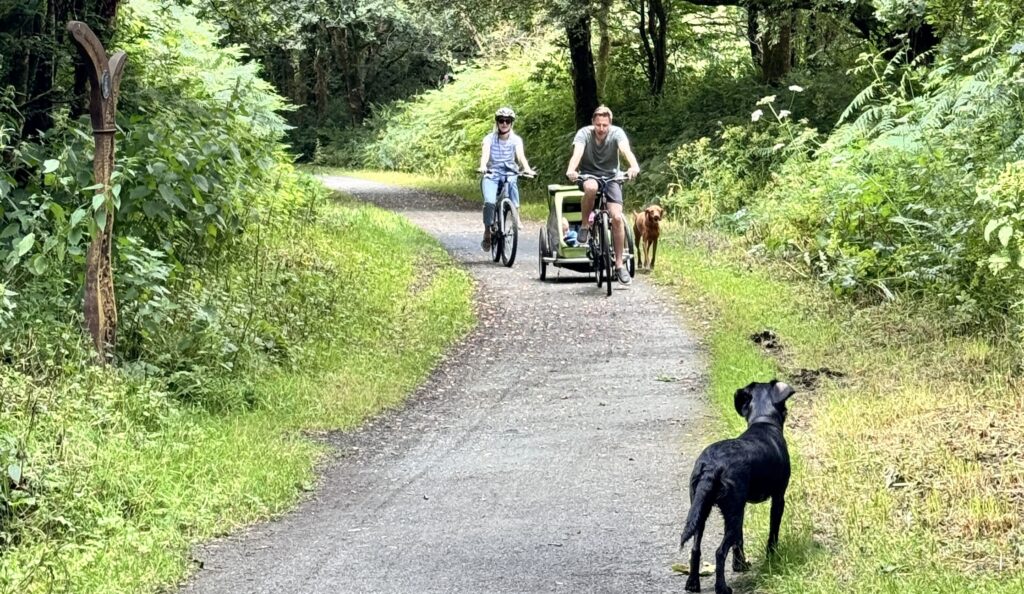cycling at smytham devon