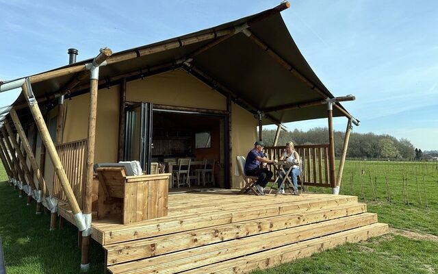 hampshire hills safari tent