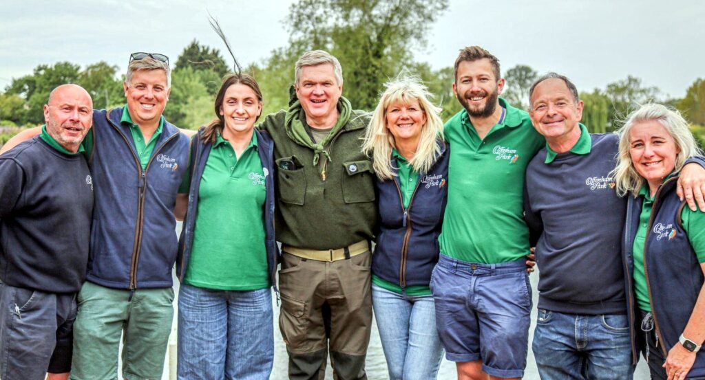 offenham park team with ray mears