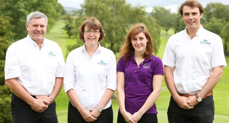 riverside caravan park family