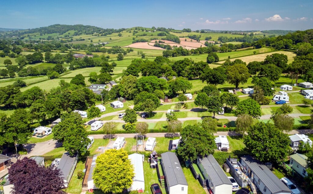 andrewhayes holiday park aerial photo