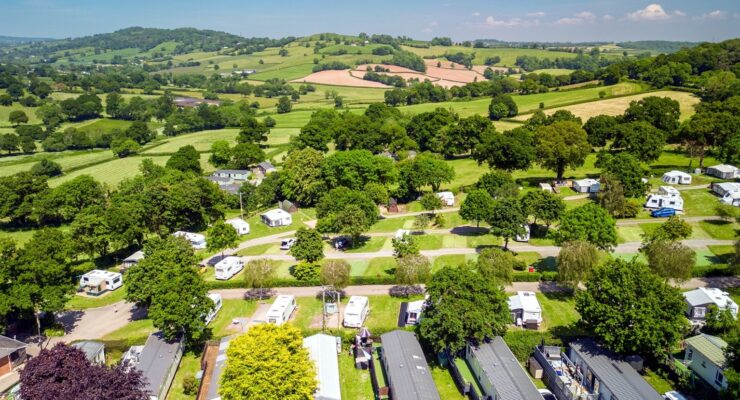 andrewhayes holiday park aerial photo